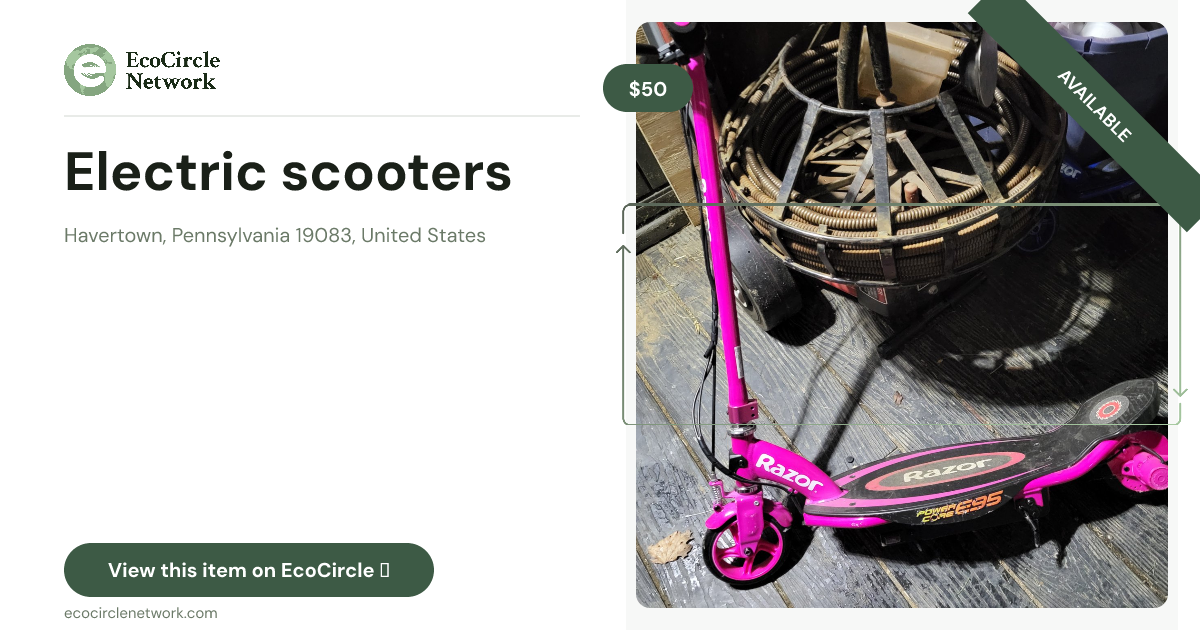 Electric scooters