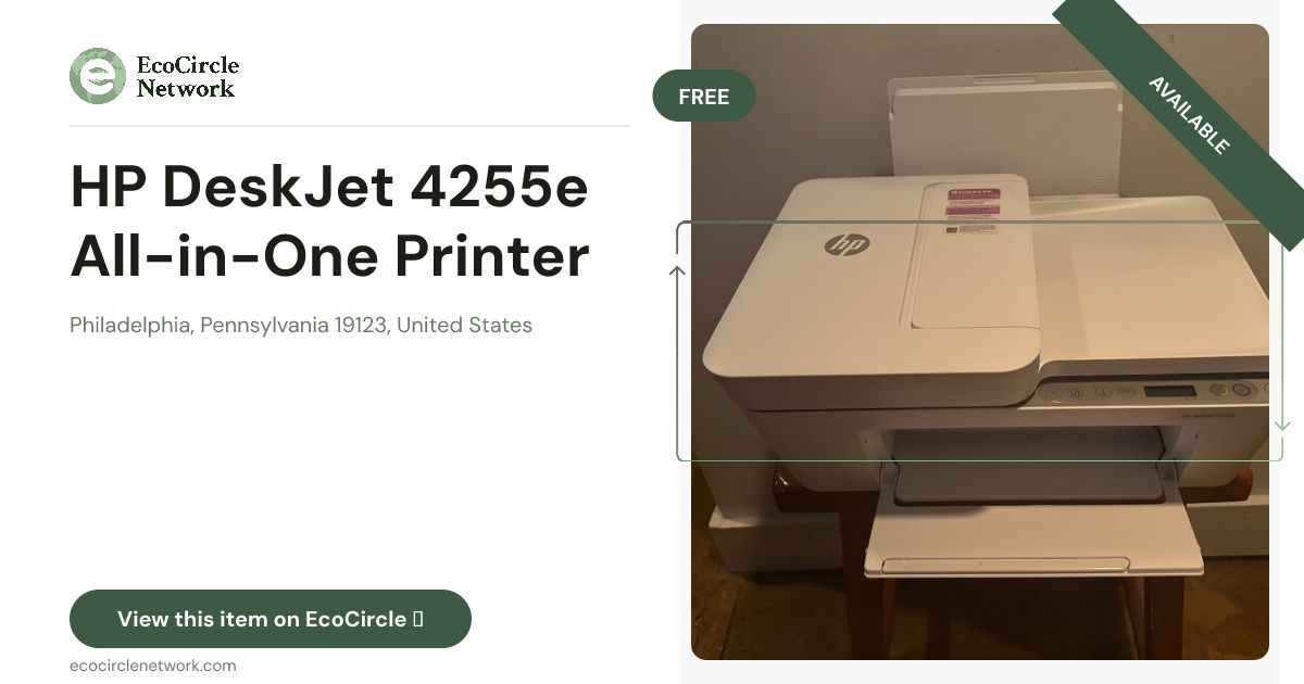HP DeskJet 4255e All-in-One Printer