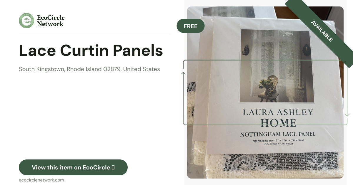 Lace Curtin Panels