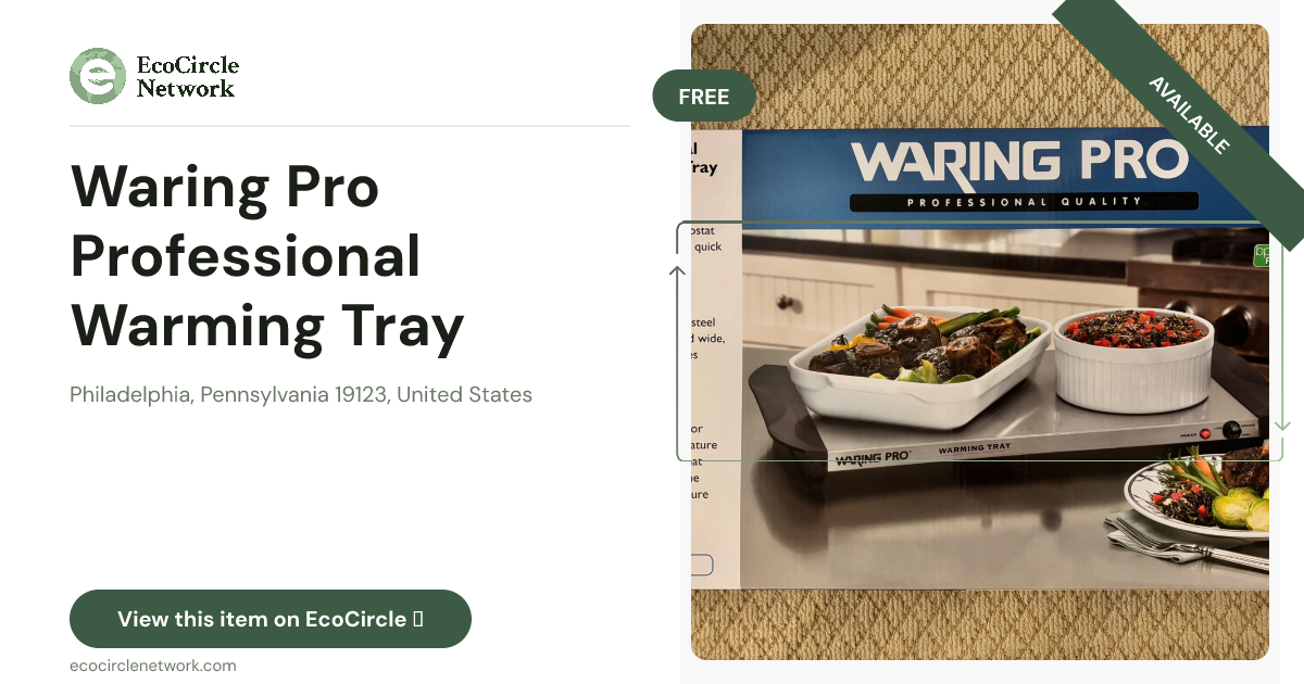 Waring Pro Professional Warming Tray in Philadelphia, Pen...